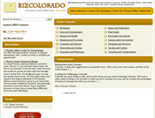 Tablet Screenshot of bizcolorado.com
